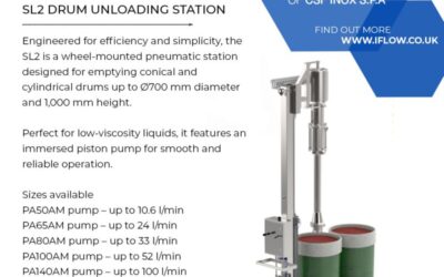 CSF SL2 Mobile Drum Unloading Station for Immersed Pumps